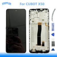 หน้าจอแสดงผลต้นฉบับสำหรับ Cubot X50 LCD &amp; Touch Screen Digitizer Module Accessories Assembly Replacement