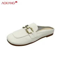 AOKANG Slip-on sandals &slippers sandals with Minimalist，light and airy ,easy on and off , slingbacks Round Toe for women