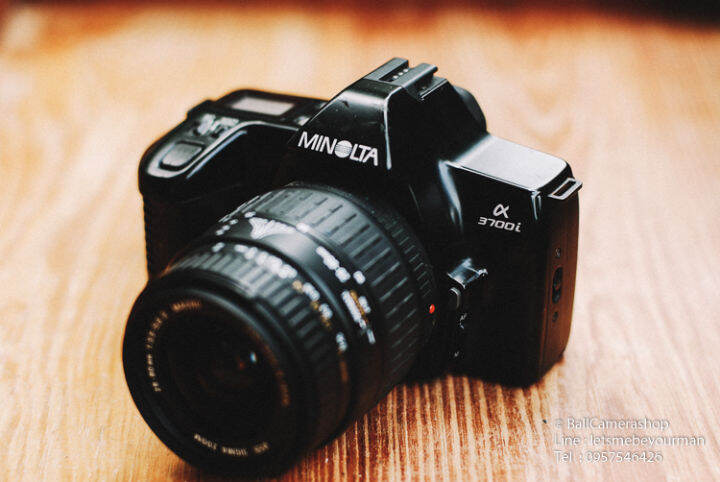 ขายกล้องฟิล์ม-minolta-a3700i-serial-58001775-พร้อมเลนส์-sigma-28-80mm-macro