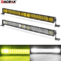 【CW】 LIGHT BAR 10 20 Inch 3 Rows Driving Fog Lights Lamps Lada Offroad Trucks Boat 4X4 4WD Pickup