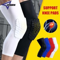 1 PC Breathable Basketball Shooting Sport Safety Kneepad Honeycomb Pad Bumper Brace Gym Kneeler Protective Knee Pads Rodilleras Supports Braces