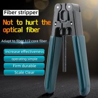 ◐ KELUSHI FTTH Fiber Cable Striping Plier Fiber Optic Stripping Tool Fiber Optic Stripper for 3x2mm indoors wiring optical cable