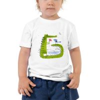 Cute Crocodile Toddler T Shirt Aesthetic Fashion Cartoon Animal Print Kids T-shirt Urban Casual Trendy Streetwear Boys Tops