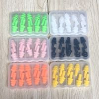 5Pairs/box Soft Waterproof Swimming Silicone Swim Earplugs Anti-Noise Ear Plug for Adult Children Ear Clips Swimmers Diving