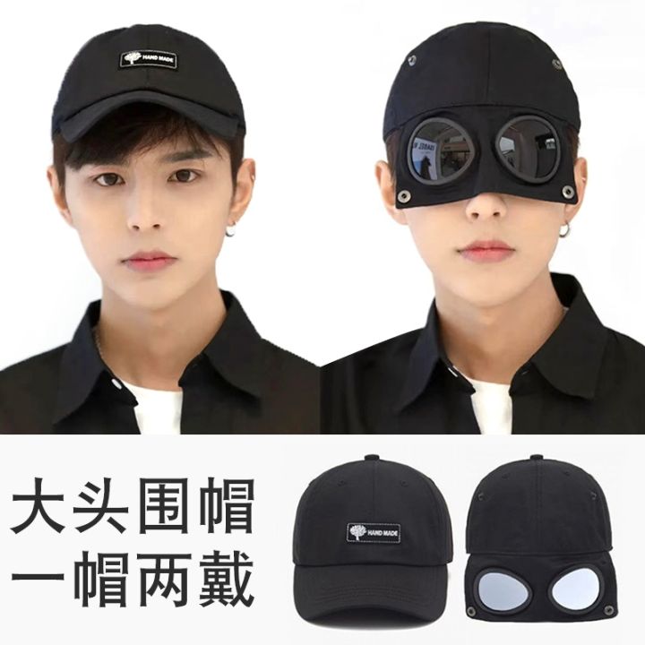 mars-pilot-hat-mens-tide-brand-korean-baseball-cap-womens-facesummersunglasses-peaked-cap-men