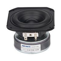 AIYIMA 1Pcs 3.5 Mid-woofer Speaker Rubber Edge Long Stroke Bass Audio 2 Ohm 30W HiFi Home Theater Loudspeaker