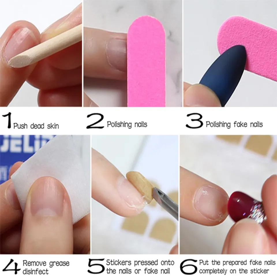 Update 161+ diy fake nails without glue super hot ceg.edu.vn