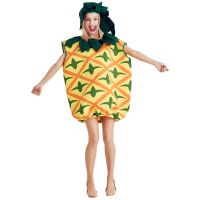 、’】【= Umorden Unisex Vegetable Carrot Costume Tunic Sponge Suit  Men Women Funny Purim Halloween Party Fancy Dress Cosplay