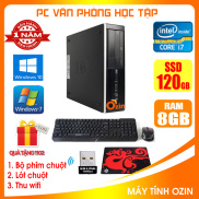 Case máy tính đồng bộ HP CPU Dual core E5xxx i7-2600 RAM 4GB HDD 250GB