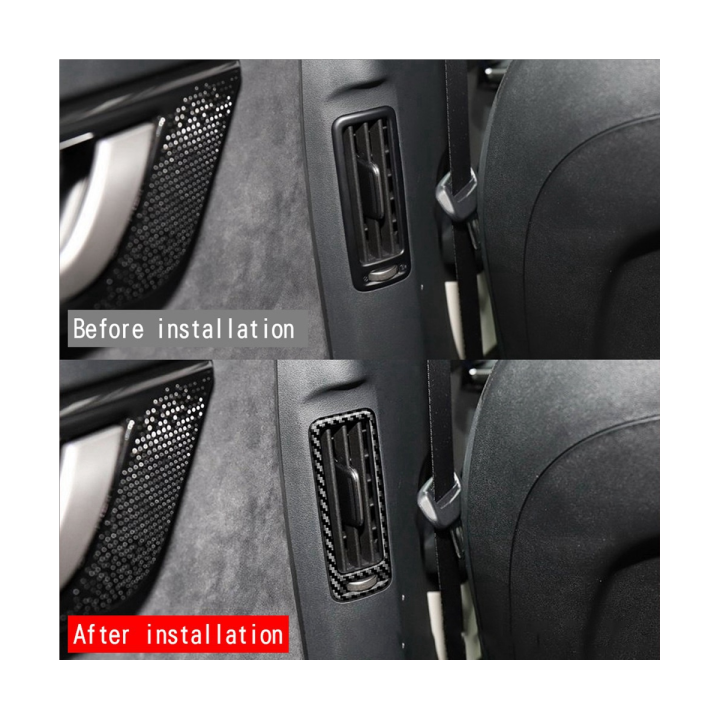 car-carbon-fiber-middle-air-vent-a-c-outlet-frame-cover-trim-for-kia-ev6-2021-2022-interior-parts-kits