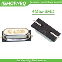 【SALE】 climsoftberre1981 50ชิ้น SMD HC-49S 4MHz 4.000Mhz 20ppm 20pF เรโซเนเตอร์ควอตซ์คริสตัล