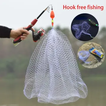 Multi Size Fishing Net Trap Mesh Luminous Netting Fishnet Tackle