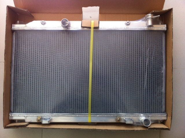 หม้อน้ำรถยนต์อลูมีเนียมทั้งใบ-นิสสันเทียน่า-all-aluminium-radiator-nissan-teana-j31-2-3-6สูบ-at-ปี-2003-2008