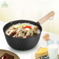 KSเด็กอาหารน้ำซุปก๋วยเตี๋ยวหม้อ 1Pc 20Cm Medical Stone กระทะนม Non-Stick นมขนาดเล็กหม้อ Non-Stick หม้ออาหารสำหรับแก๊ส Cookerand Induction Cooker หิมะอลูมิเนียมมัลติฟK