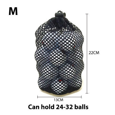 ถุงตาข่ายพิเศษกอล์ฟถุงไนล่อนสุทธิเก็บของกระเป๋ากระเป๋าใส่ลูกบอลสามารถ Hold12- 48ลูก