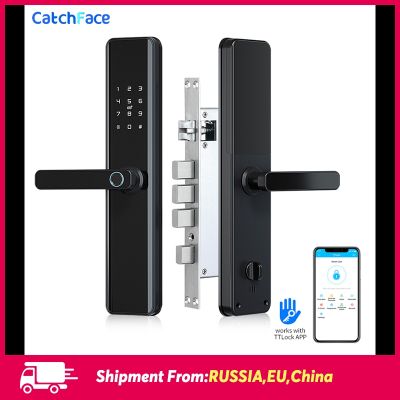 【YF】 cerradura inteligente Electronic Smart Digital Biometric Fingerprint Door Lock ttlock wireless keyless wiFi lock