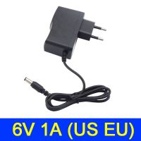 สินค้าขายดีอะแดปเตอร์จ่ายไฟไฟฟ้ากระแสตรงกระแสสลับ100V-240V ปลั๊กแปลง1000ma 1A 6V สำหรับแถบไฟ LED สวิตช์ที่ชาร์จ CCTV ขนาด5.5มม. X 2.5มม. ปลั๊กแบบยุโรป