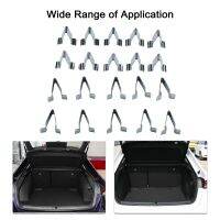 【สไตล์แฟชั่นอัตโนมัติ】แผงที่หนีบโลหะประตูท้ายรถคลิปหนีบสปริงตกแต่งรถยนต์20ชิ้น