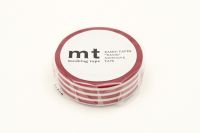 mt masking tape border strawberry (MT01D382) / เทปตกแต่งวาชิ ลาย border strawberry แบรนด์ mt masking tape ประเทศญี่ปุ่น