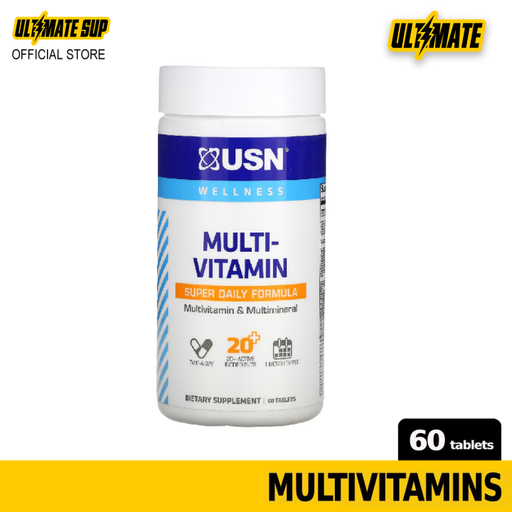 USN, MultiVitamin Super Daily Formula, Multivitamin & Multimineral