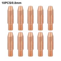 หัวเชื่อม10 24KD M6 Mig/magg หัวเชื่อมหัวฉีดแก๊ส0.6Mm/0.1Mm/1.2Mm