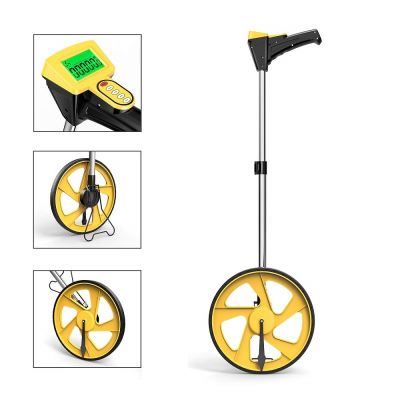 Measuring Wheel with LED Digital Display Distance Measurement Tools Foldable Measuring Wheel Distance Meter/ Feet