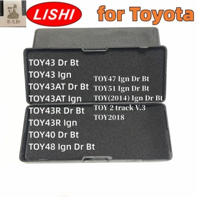 Lishi 2 in 1 Tool TOY43 TOY43AT TOY43R TOY47 TOY51 TOY2014 TOY2018 TOY2 TOY48 TOY40 for toyotalocksmith tool for toyota
