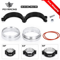 Free Shipping Exhaust V-band Clamp w Flange System Assembly Anodized Clamp For 2"2. 5"3"3. 5"4" OD Turbo Intake Piping