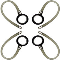 4pcs Earhooks For Motorola Wireless Bluetooth Headset HX-550 H-17 H17-txt H525 Headsets Ear Hooks Loops Clips Accessories Part