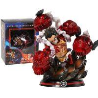 One-Piece Monkey D Luffy Gear Fourth 4th Battle Version อะนิเมะรูป PVC ของเล่นตุ๊กตา Collection GIft