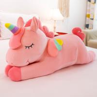 【LZ】♚◇┋  30cm Unicorn Plush Toy Soft Stuffed Unicorn Soft Dolls Animal Cavalo Brinquedos para crianças Girl Pillow Birthday Gifts