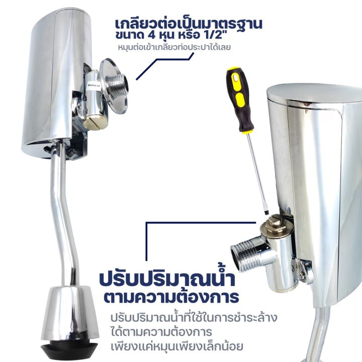 donmark-ฟลัชวาล์วระบบเซ็นเซอร์-อินฟาเรด-อัตโนมัติ-รุ่น-do-au13