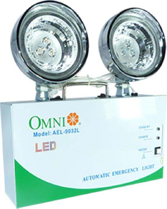 Omni Commercial Led Automatic Emergency Light Ael 9032l 2x3w Lazada Ph