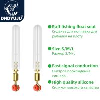 ♈☸№ DNDYUJU 10pcs Rotating Rotary Float Seat Silicone Copper Head Float Seat Fishing Accessory Fishing Buoy Holder Connector