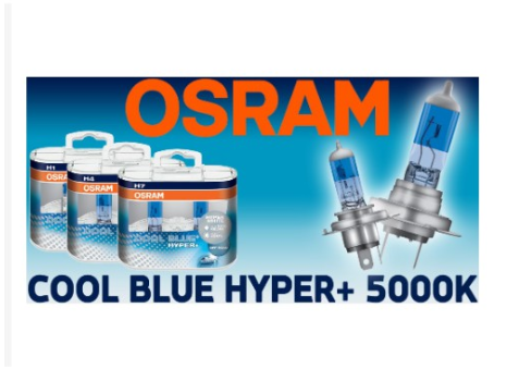 OSRAM Cool Blue Intense H8 Next Gen Led-Look 35W Duo-Box 64212CBN