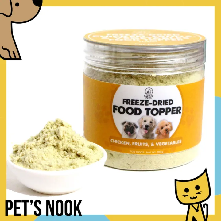 PET'S NOOK FreezeDried Chicken, Fruits, & Veggie Mix Food Topper 100g