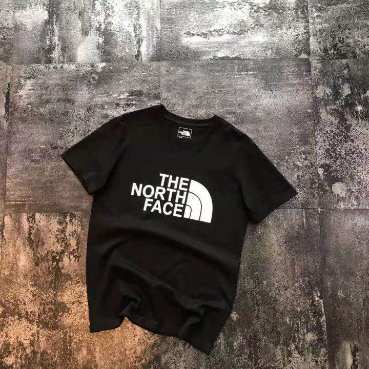 มีเช็น-north-face-เสื้อยืดผ้าฝ้ายพิมพ์ลายคลาสสิก2021แบบใหม่เท่ๆ-north-face-แขนเสื้อแขนสั้นคอกลมโลโก้ยอดนิยมสำหรับผู้หญิงและผู้ชาย