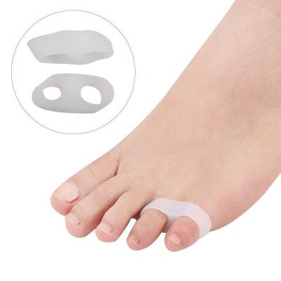 Little toe valgus toe splitter toe separator corrector small toe cover varus toe cover anti-extrusion silicone cover