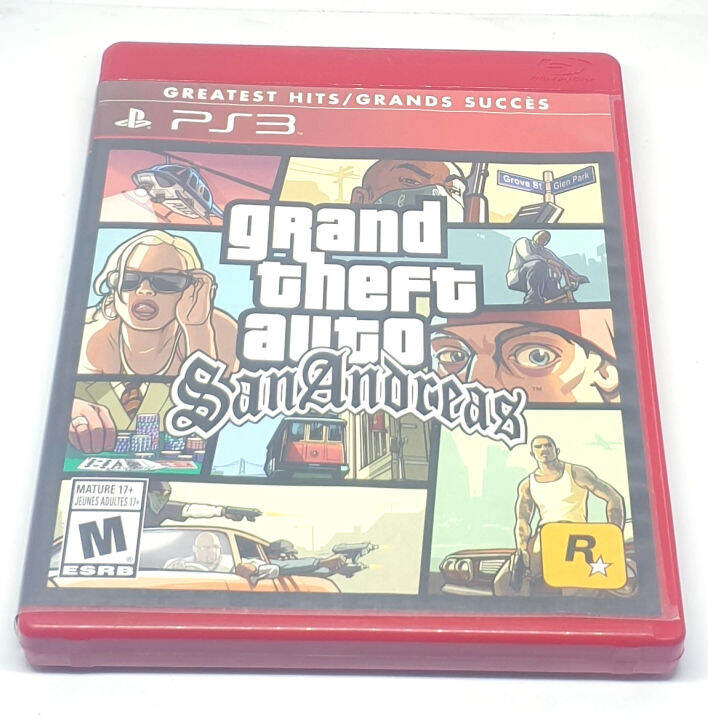 Grand Theft Auto: San Andreas (Greatest Hits) Rare ps3 game R1 | Lazada PH