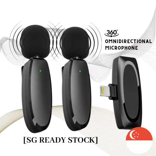 [SG READY STOCK] 2 Pieces For 30 Iphone Professional Wireless Lavalier