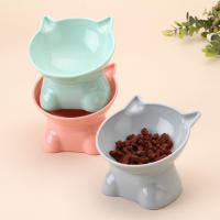 Spill-proof Cat Bowl Elevated Feeding Cat Bowl Elevated Cat Food Bowl Anti-tilt Cat Bowl Non-slip Cat Bowl