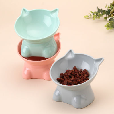 Ergonomic Cat Bowl Elevated Feeding Cat Bowl Non-slip Cat Bowl Anti-tilt Cat Bowl Tilted Cat Bowl