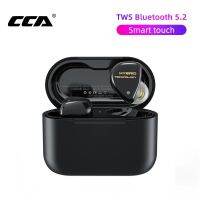 CCA CC1 TWS หูฟังชนิดใส่ในหู Ture ไร้สาย5.2หูฟังบลูทูธ AAC กีฬาไดร์ฟระบบไฮบริดชุดหูฟังเล่นเกม S2 S1 Z1 PRO SA08 Q2S