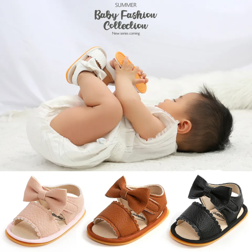 NIUREDLTD Summer Baby Sandals 0 3 Years Old Boy Toddler Shoes Soft Sole Baby  Girl Leather Breathable Beach Shoes Size 20 - Walmart.com