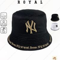 NEW ERA Bucket Ny Mlb Hat With 2-Layer Korean Cotton Khaki - Royal Shop