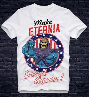 T-Shirt Skeletor Masters Of The Universe Eternia Make Great Again Retro Vintage