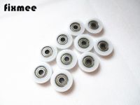 ❡✌▽ 10 pcs U Nylon plastic Embedded 625 Groove Ball Bearings 5x24x7mm Guide Pulley