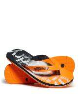 SUPERDRY FADED BASE FLIP FLOP รองเท้าแตะ แบบมีหูสำหรับผู้ชาย PVC 100%