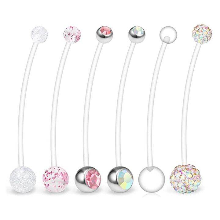 【CW】 Pregnancy Support Maternity Bioplast Belly Navel Retainer Pink