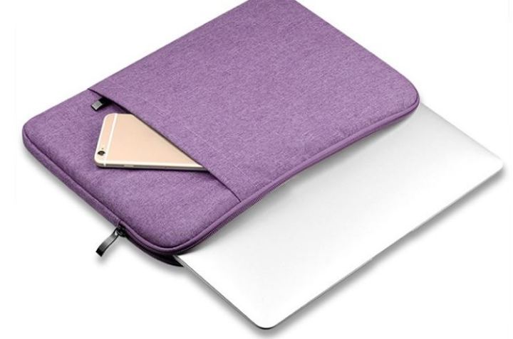 กระเป๋าแล็ปท๊อป-canvas-laptop-sleeve-bag-13-purple